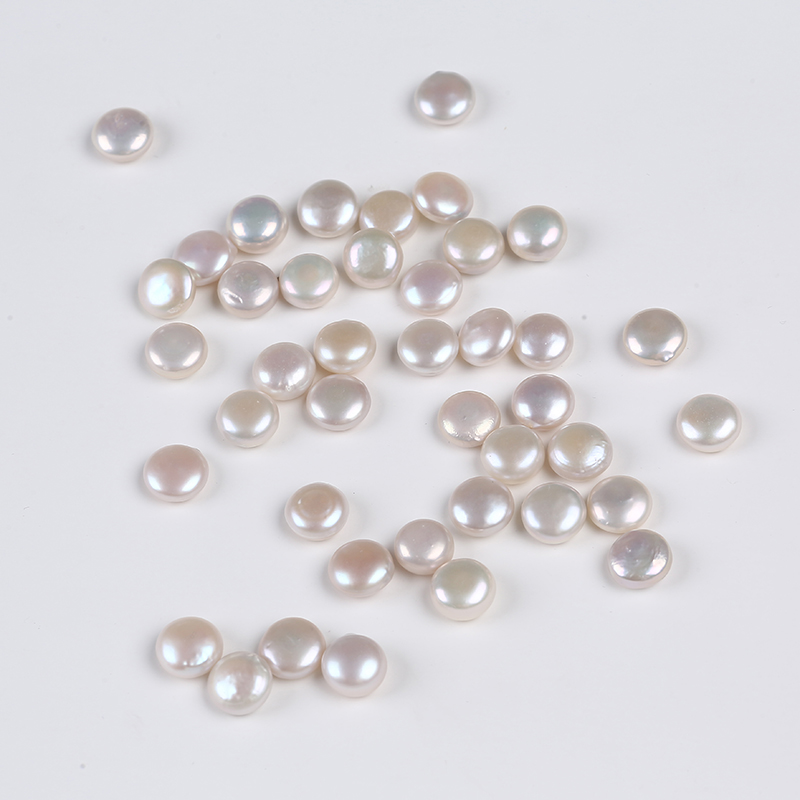 High Quality AAA White Coin Pearl with Strong Light for Jewelry 