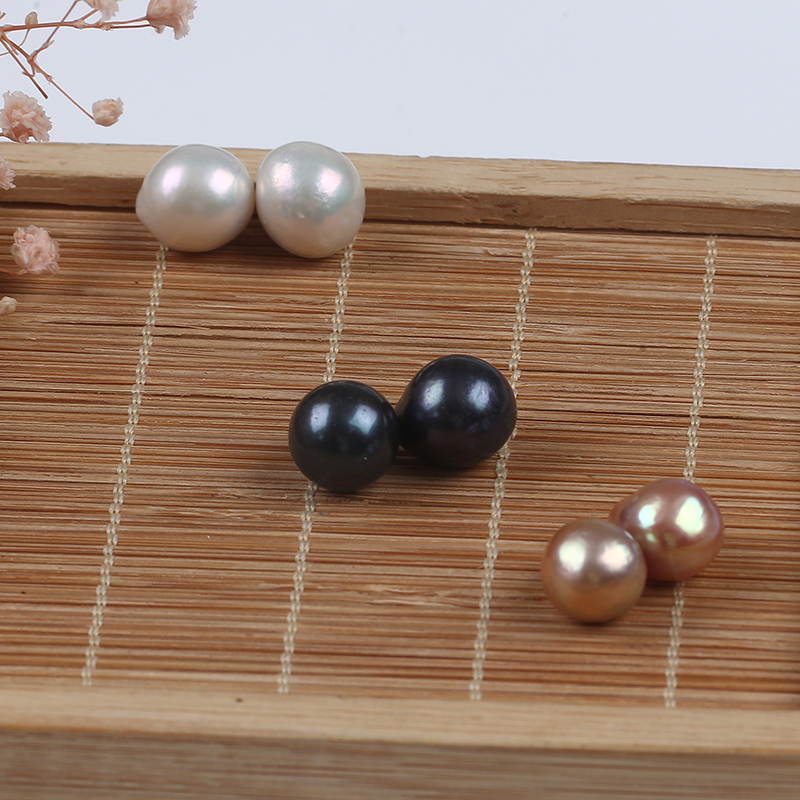 Many Colors Edison Pearl with Tail Make A Pair for Earring Making