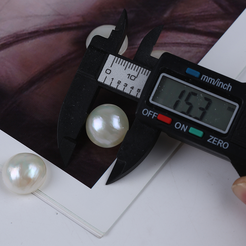 Wholesale Price 15-16mm White Color Mabe Pearl Manufacturer