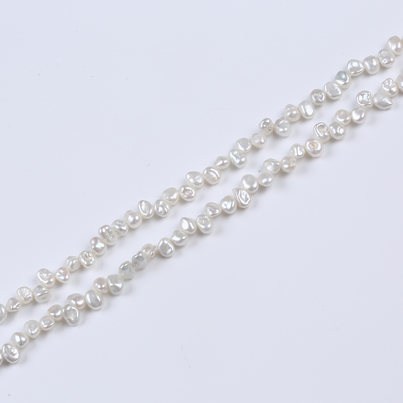 Various Sizes Top Drilled Keshi Pearl strand for DIY Jewerly Making