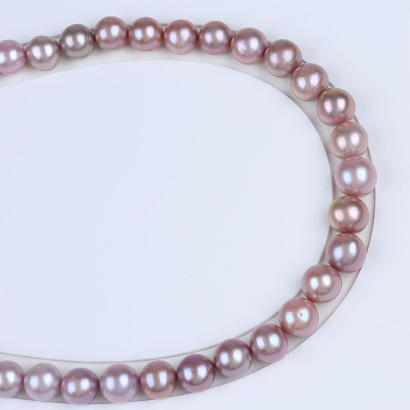Natural Purple Color No Hole Edison Pearl for DIY