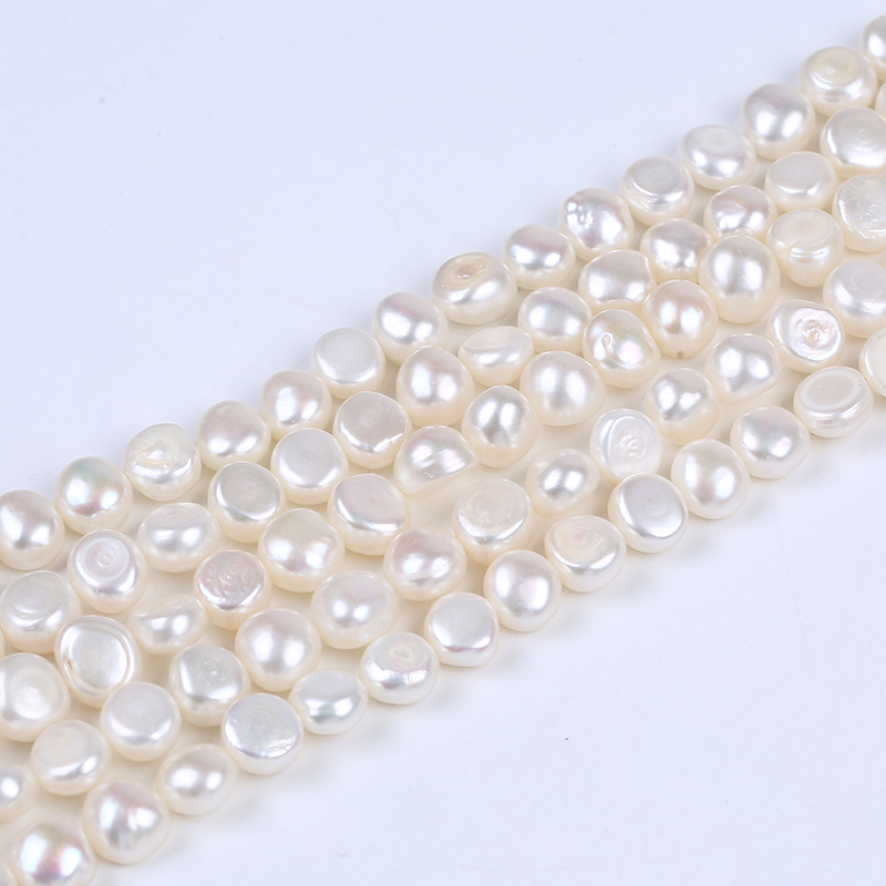 10-11mm Large Size Side Drilled Baroque Pearl for Jewerly Design