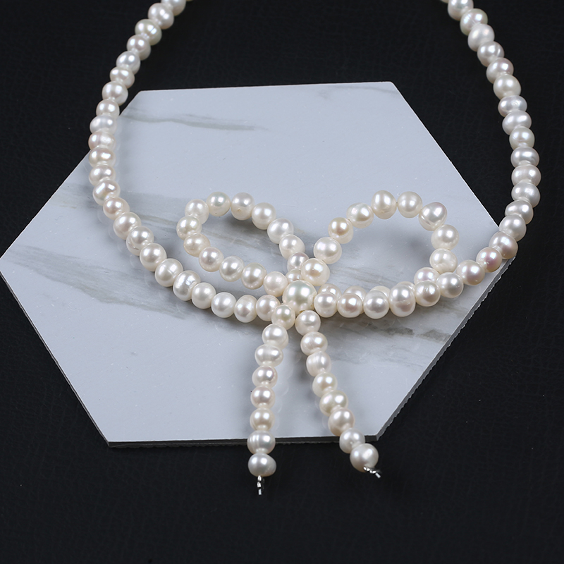 Wholesale Price Freshwater Pearl Short Choker Necklace for Women
