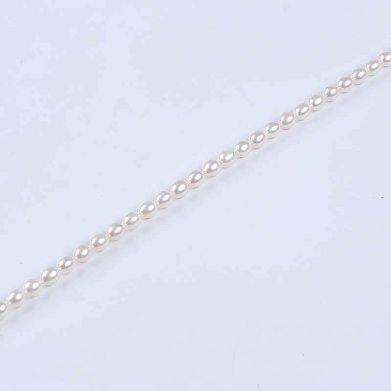 6-7mm AAA High Quality Rice Pearl For Necklace