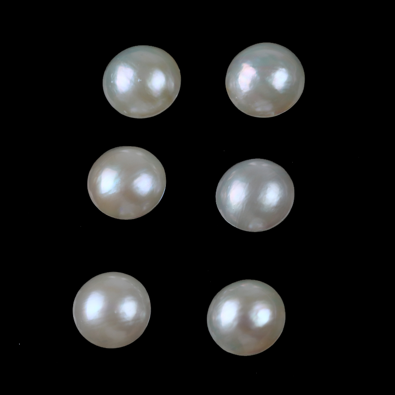 15-16mm Natural White Color Sea Water Pearl Mabe Pearl for DIY Inlay Jewelry