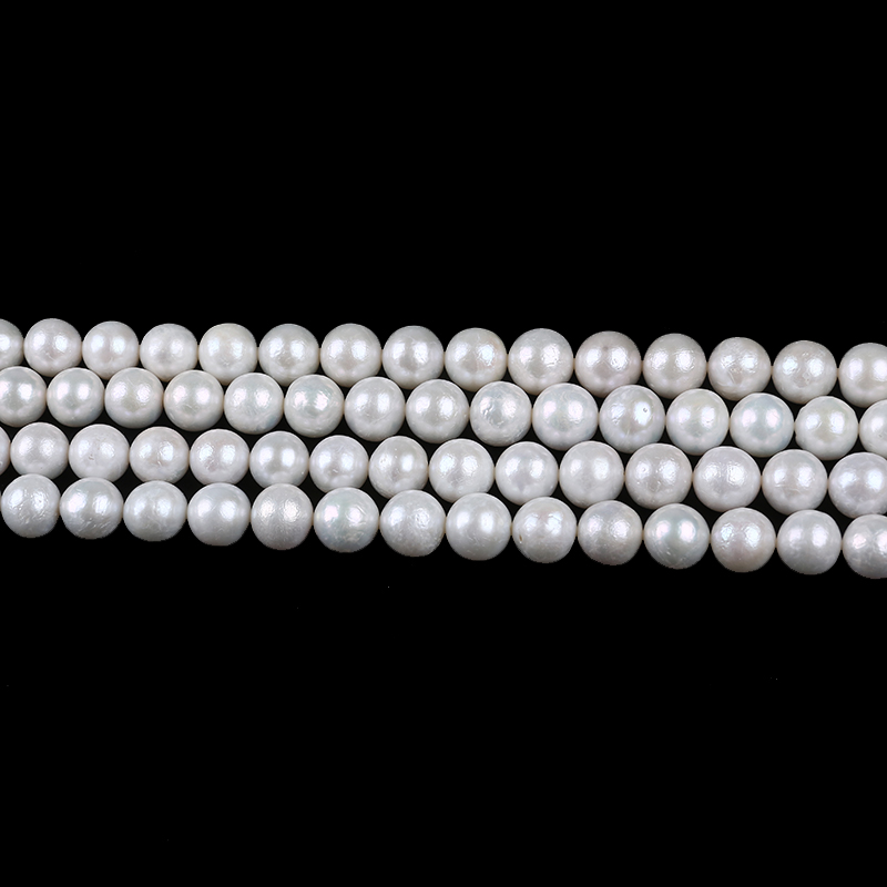 10-12mm white color round pearl rdison pearl