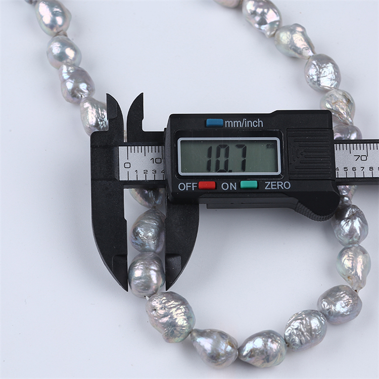 Pearl Factory Wholesale 10-13mm Grey Color Edison Pearl
