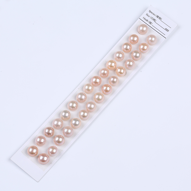 Hot Selling Natural Color Mabe Pearl Pair DIY Beads for Earrings