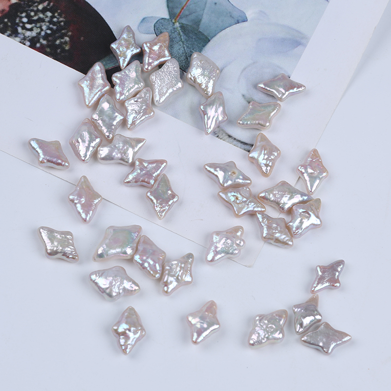 New Style Cross Star pearl Bead for Earrings And Pendant