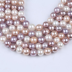 11-14mm Enhanced Multi Color Edison Pearl Strand for Jewelry
