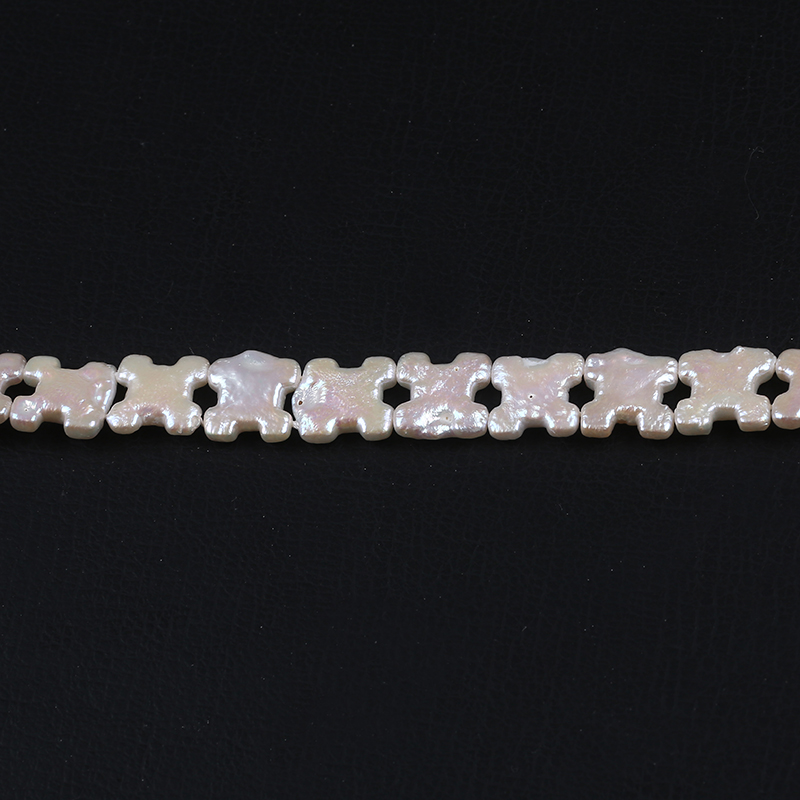 Special Shape Letter H Irregular Pearl Strand For DIY Jewelry Making