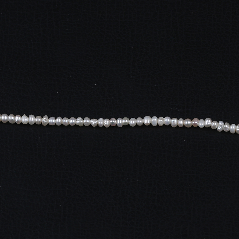 2.5-2.8mm Tiny Freshwater Potato Pearl Strand for Triple Necklaces