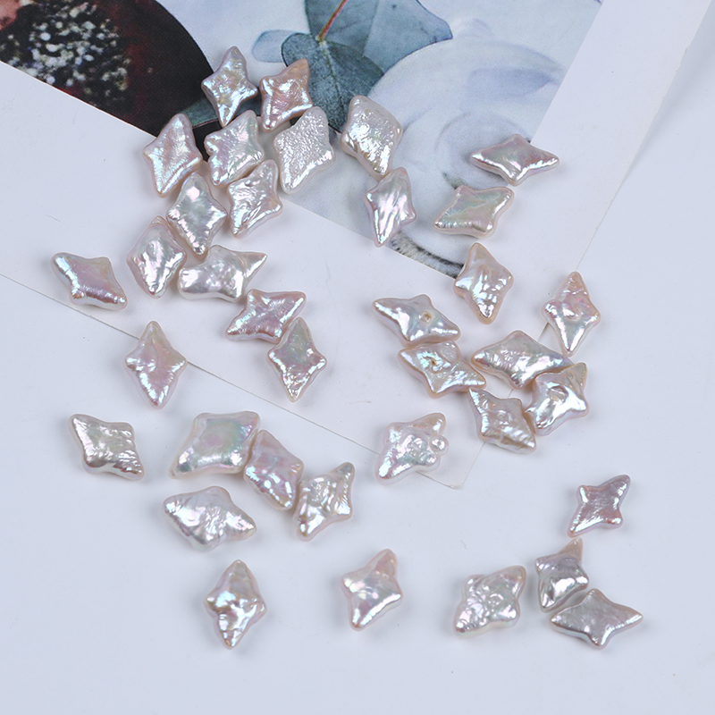 Pop Ornements Star Shape Pearl Beads for DIY