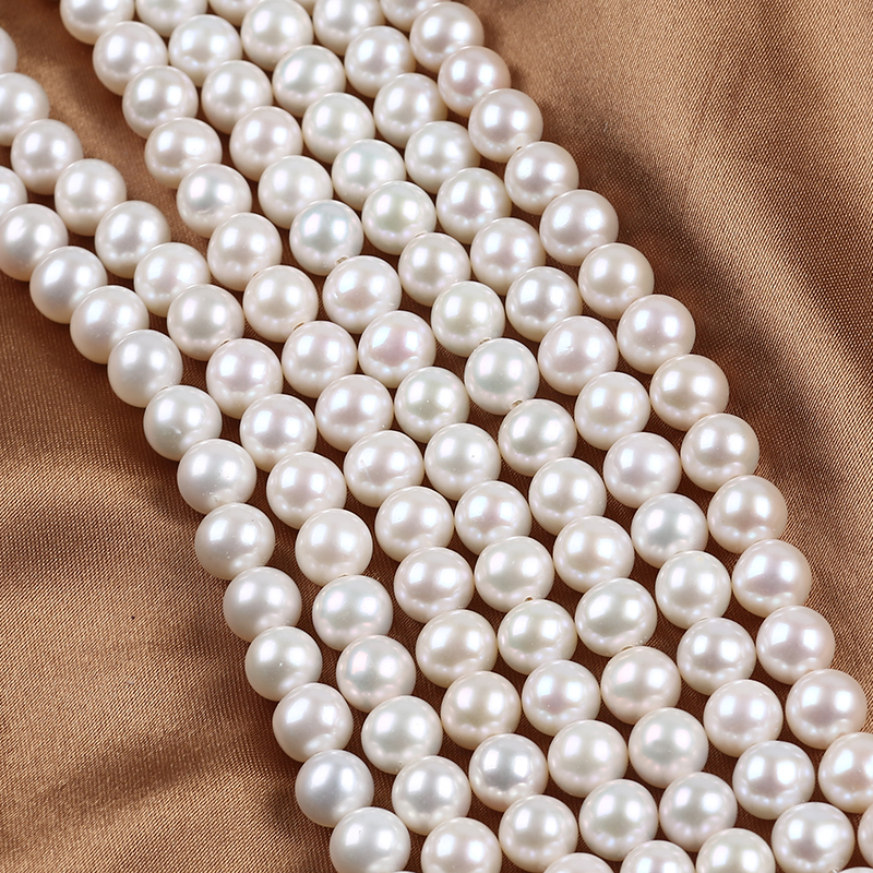 Pearl Factory China Natural Good Quality Round Pearl 