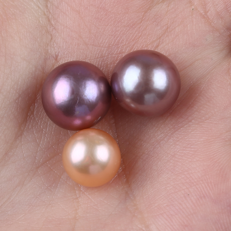 10-13mm Natural Multi Color Edison Pearl for Party Necklace